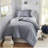 5-Piece  Woven Striped Comforter Set-123569986