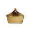 Panier de rangement ou panier-cadeau doré-33579779