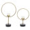 14.90'' H Iron Tabletop Tealight Holder