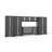Bold Series 7 Piece Complete Garage Storage System-30279127-30279128-30279129