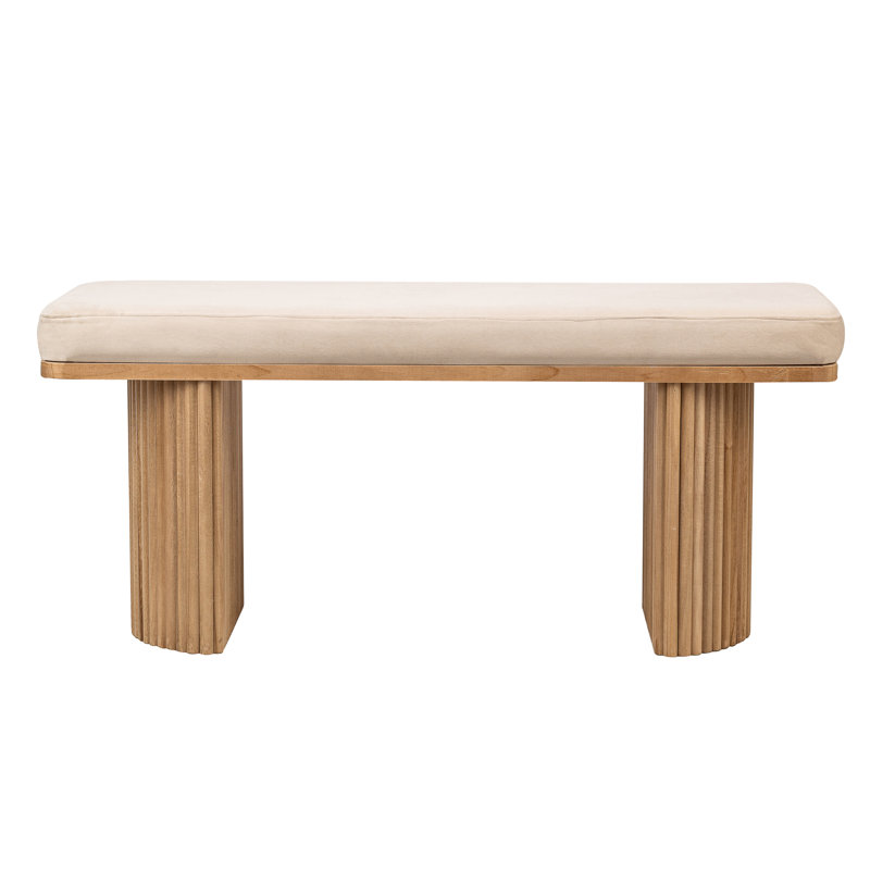 Banc en velours Flynn