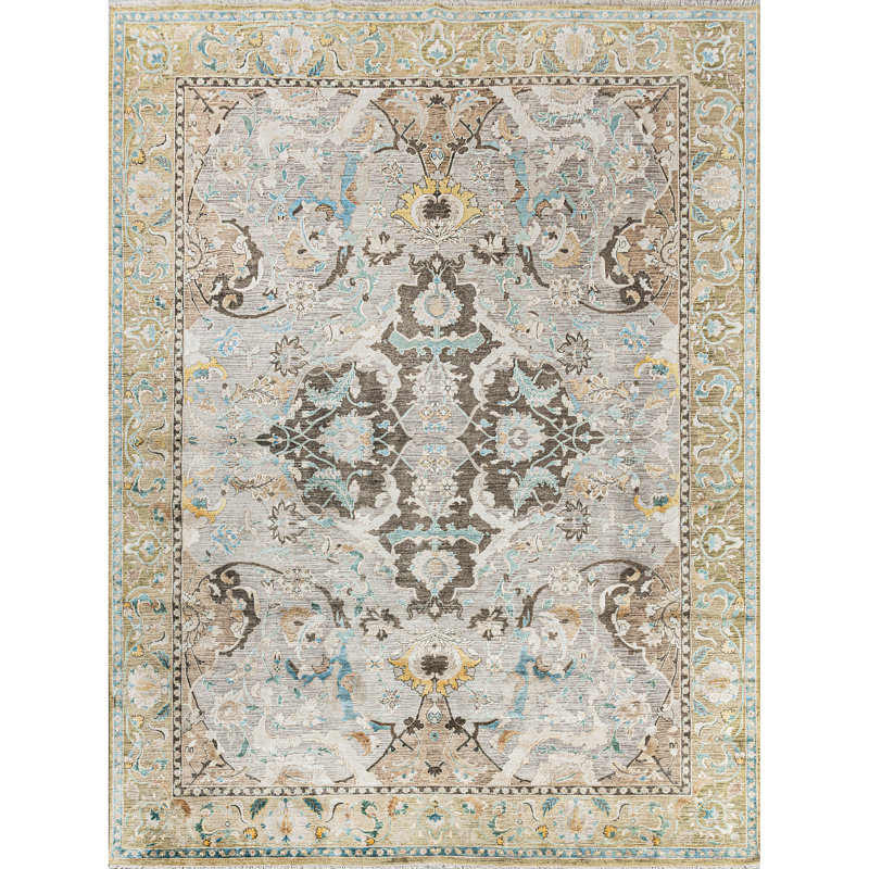 Oriental Area Rug, Rectangle 9' x 12'