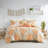 Soft Microfiber Bedding Sets Twin Xl, Modern Damask Style For Home