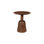 Table de bout à piédestal en bois massif James