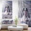 «Woman with Dark Angel Wings Modern Beach», impression sur toile tendue-672068286-685973854