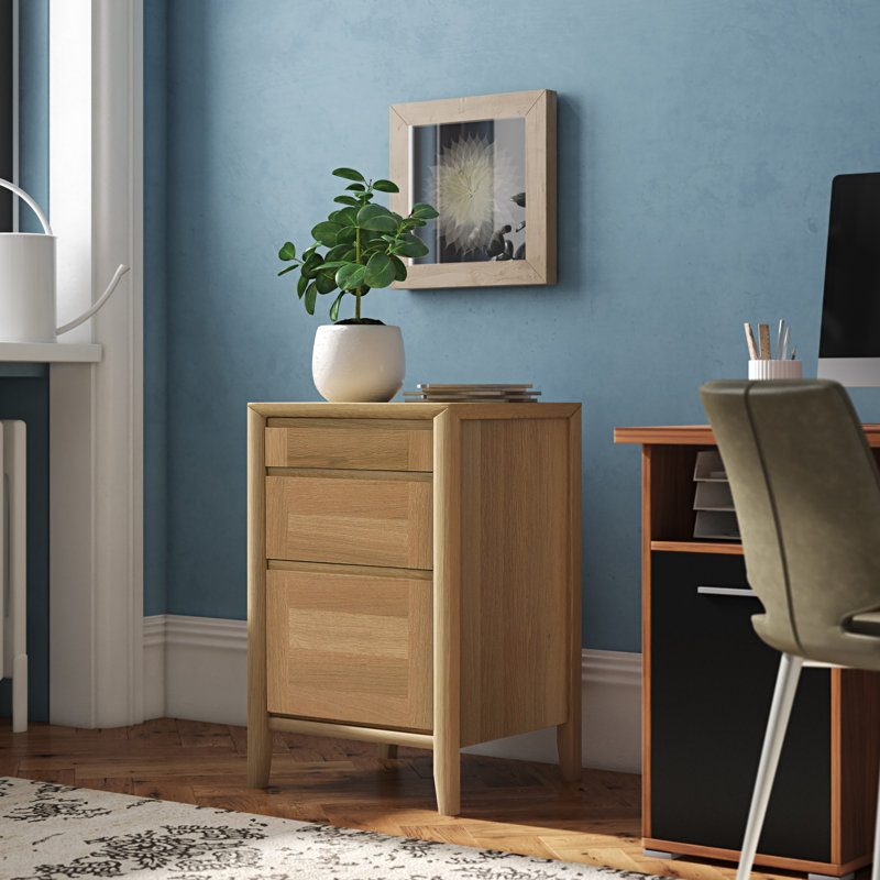Southall 3 -Drawer File Cabinet, Oak