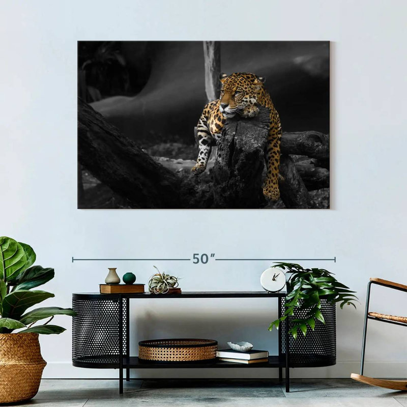 Pop Jaguar, 32" H x 48" W