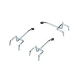 50PCS Peg Hooks 2 Inch Pegboard Hooks Safety Black Tip Peg Board Hooks