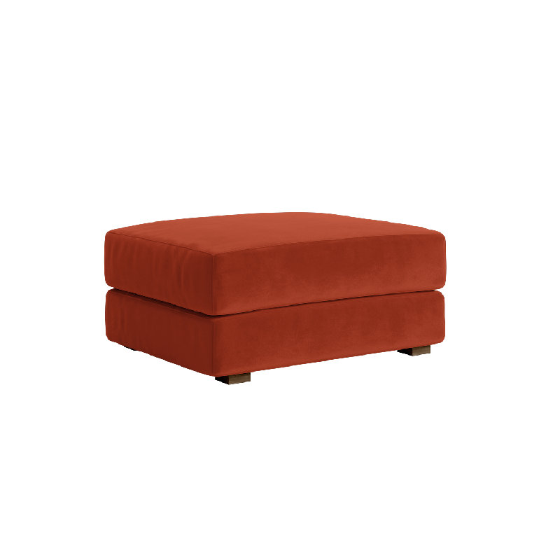 Repose-pieds The Elevate, Velours ambré recyclé