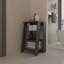 Armoire à linge St. Clair, deux tablettes intérieures, deux tablettes ouvertes, une porte-1720992045-1720992040