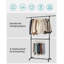 165cm Rolling Clothing Rack