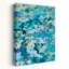 Reproduction d'art aquatique abstrait bleu marine-129771615