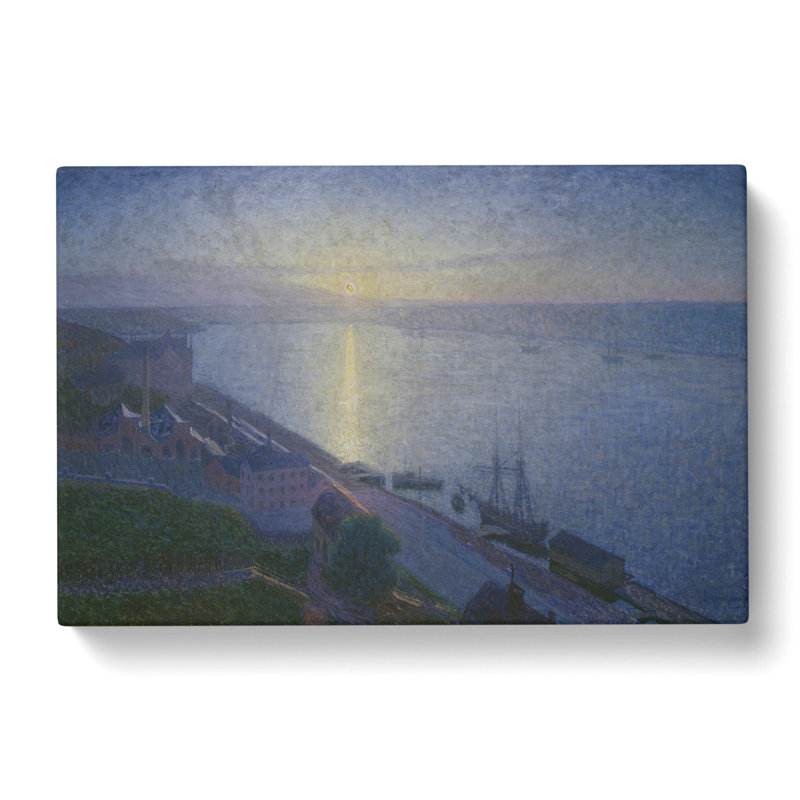 Sunset by Eugene Jansson - Wrapped Canvas, 35cm H x 50cm W x 3cm D