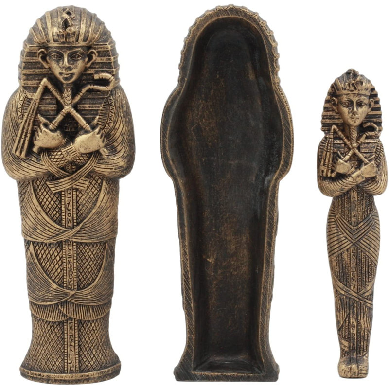 Ensemble de 3 figurines de pharaon
