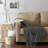 WAFFLE KNIT THROW Waffle Throw Blanket-898728407