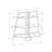 Modern Etagere Bookshelf, 3 Tier Bookcase-1894979002