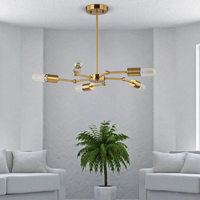 Lustre linéaire moderne à 5 lumières Camarri