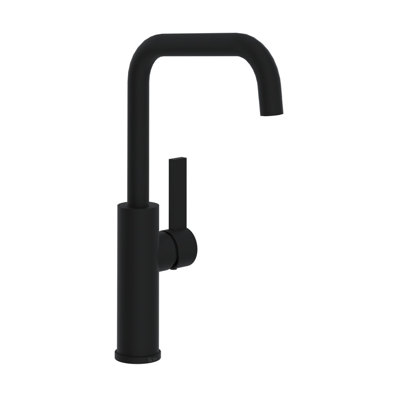 Tuario Single Handle Kitchen Faucet, Matte Black