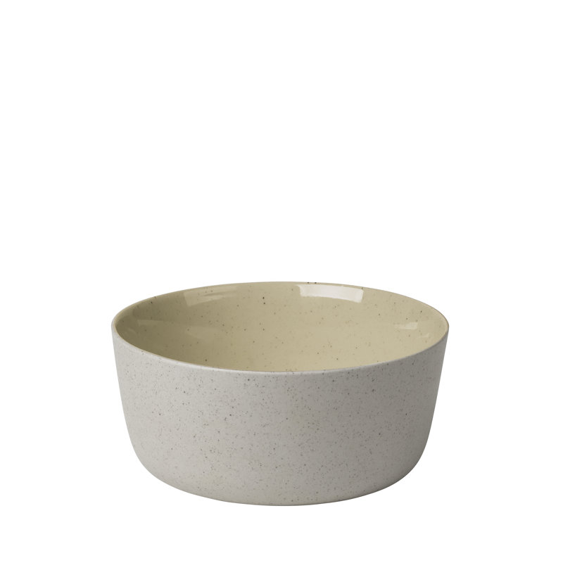 SABLO Ceramic 5.1" Cereal Bowl, Summery Yellow