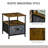 For Side Tables with Enclosed Storage Space