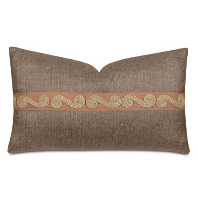Salzar Appliqued Reversible Throw Pillow