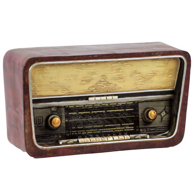 Resin Radio Radionette Symfoni-3D Maroon