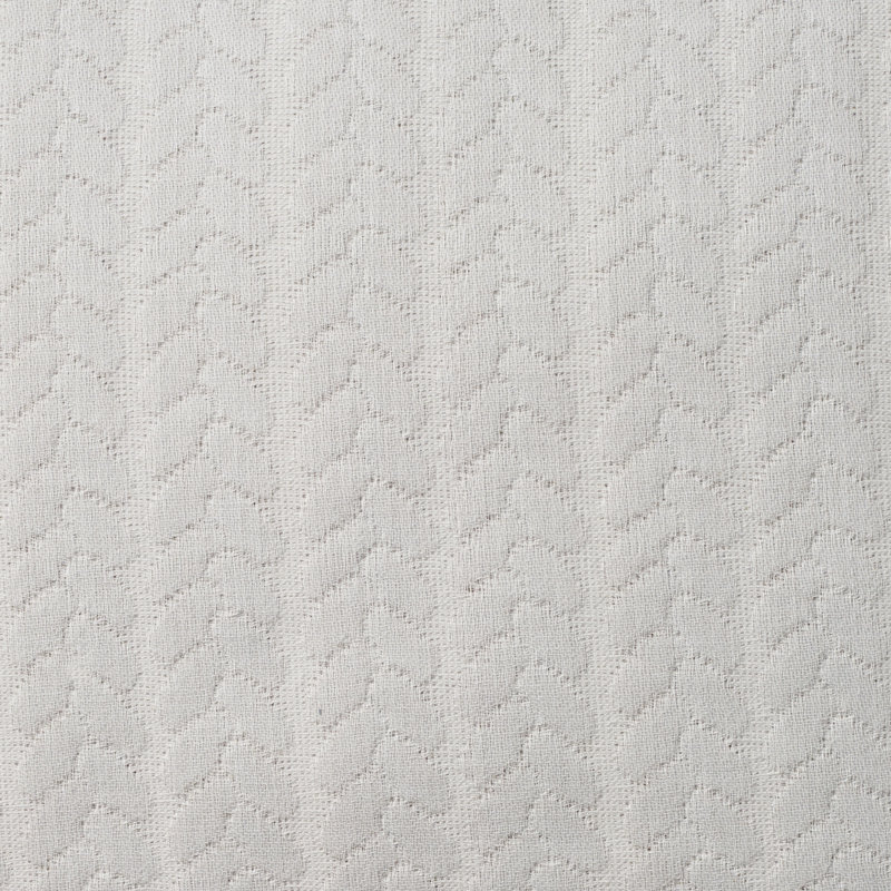 Housse de coussin carrée 100% coton, Gris clair