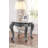 Tejada 2 - Piece Solid Wood Marble Top Living Room Table Set