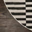 Tapis traditionnel Wingate couleur onyx