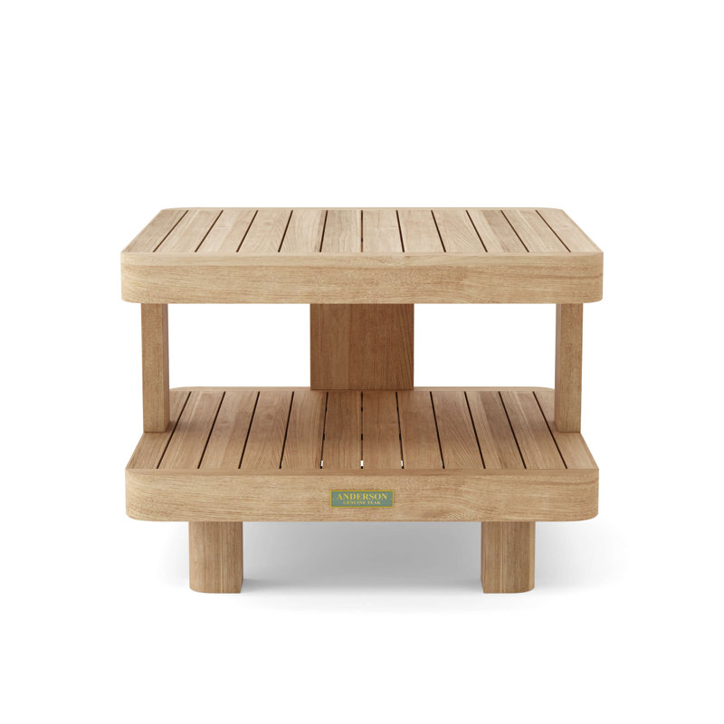 Granada Outdoor 5 - Piece Teak Conversation Set, Cast Slate