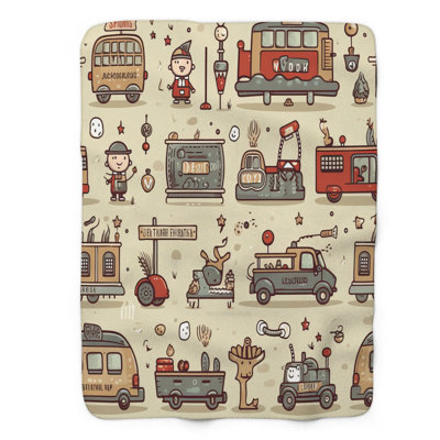 Small autos - 1 Piece Premium Blanket
