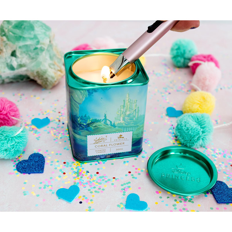 Ariel Coral Flower Scented Soy Tealight Candle