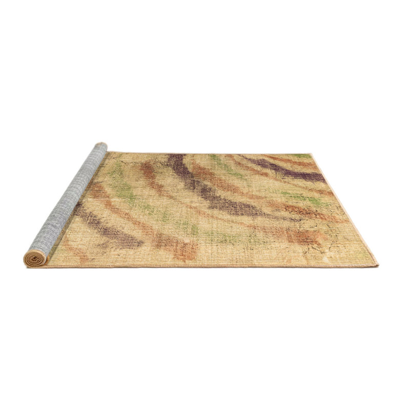Baume Performance Striped Indoor Rug, Square 8'