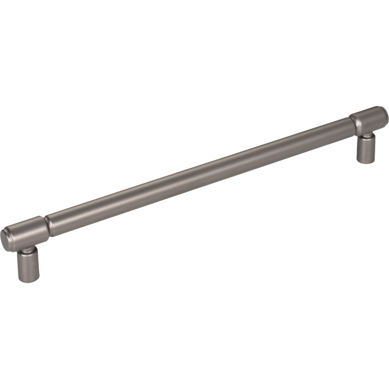 Clarence Bar pull, Ash Gray, 8 13/16" Center to Center