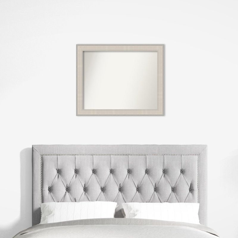 Eassa Solid Wood Wall Mirror, 26.5" x 32.5", Rectangle