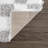 Atiran Checkered Plush Pile Gray Area Rug-1518899691