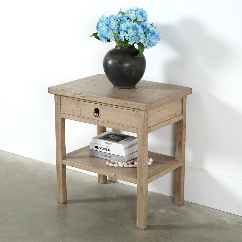 Helana 28'' W Solid Wood Console Table