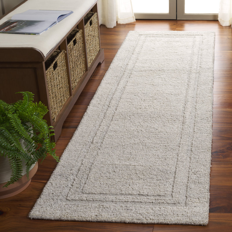Tapis argent Renewal, Tapis de couloir 2 pi 3 po x 8 pi
