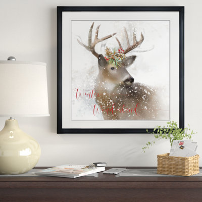 Winter Wonderland Deer - impression