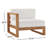 Upland Teak Left Arm Patio Chair