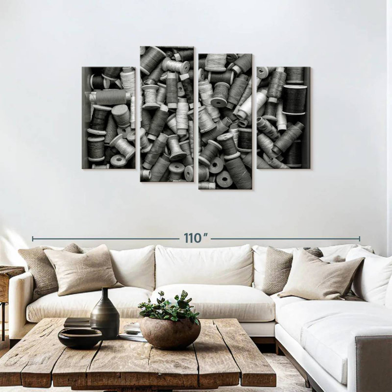 Senne Sewing Threads Monochrome, 48" H x 75" W