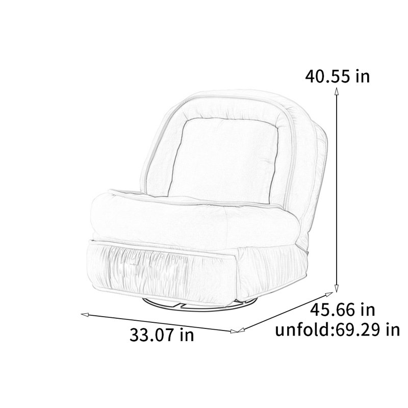 Comfortable pine solid wood lounge chair, Off White