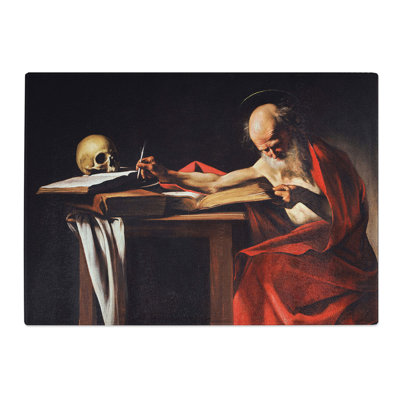 Saint Jerome Writing by Caravaggio Chopping Board