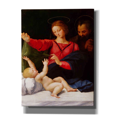«Madonna of Loreto» par Raphael, reproduction d'art sur toile tendue