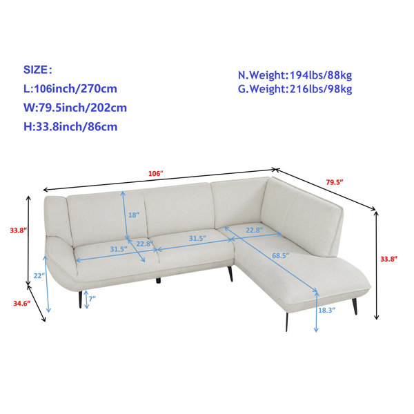 Dimensions du produit