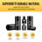 1/2" Drive Metric Deep Impact Socket Set