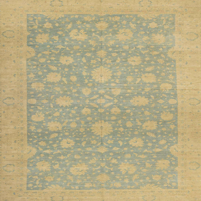 Abstract Indoor Rug, Square 3'