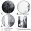 «Ebony Edifices Skyscraper City», reproduction sur toile-97069519-97069512