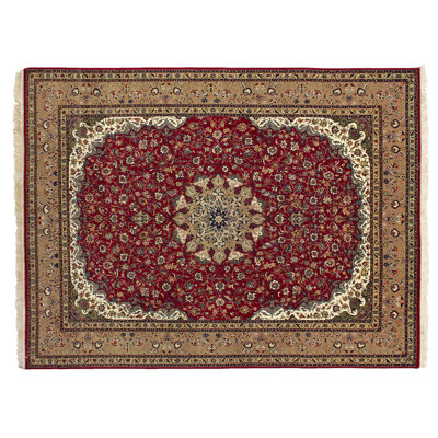 Super Fine One-of-a-Kind 9'10" X 12'9" Wool Area Rug in