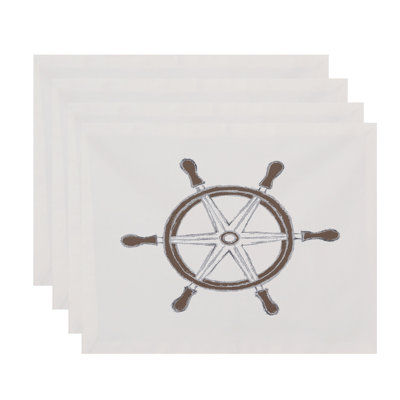 Aksel Polyester Nautical Rectangle Placemat
